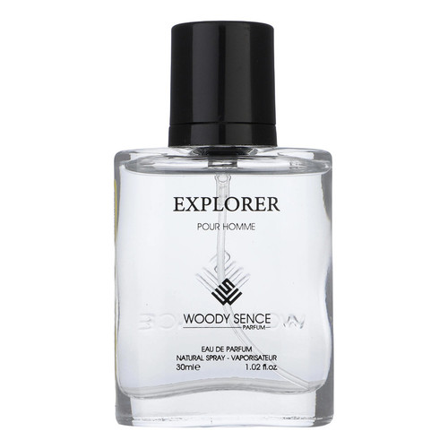 عطر جیبی مردانه وودی سنس مدل Explorer حجم 30 میلی لیتر